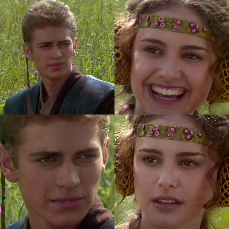 Anakin y Padme