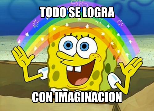 todo se logra con imaginacion