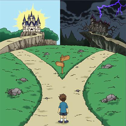 Dos Caminos (Castillo y Oscuridad)