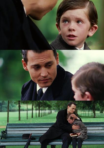 Johnny Depp Llorando