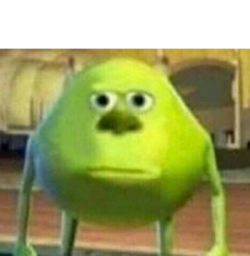 Mike Wazowski (Cara de Sulley)