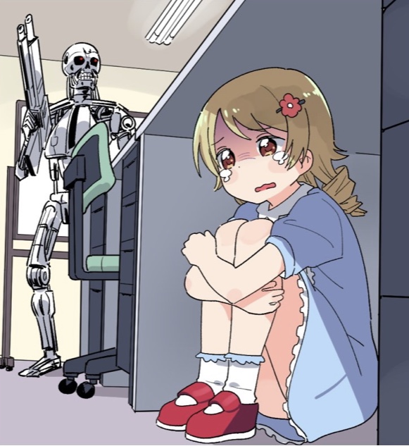 Niña Escondida de Terminator