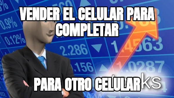 vender el celular para completar para otro celular