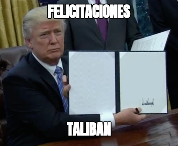 Felicitaciones taliban