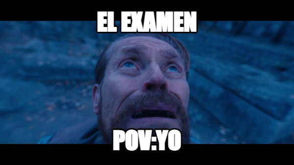 EL EXAMEN POV:YO